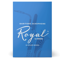 Rico Royal Baritone Saxophone Reeds, (Box 10) Strength 3